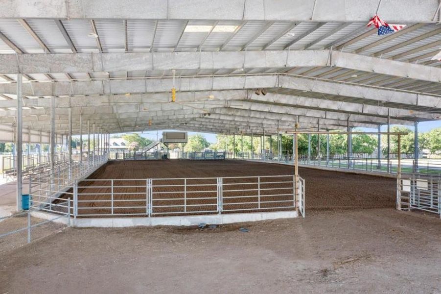 The Lomax Rodeo arena! Lots of events and even options to rent out the space for your private gathering.