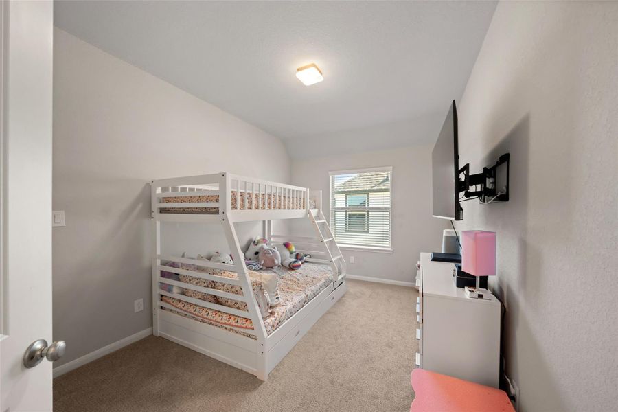 Furnished interior view inside a new home in Waterstone on Lake Conroe, Montgomery (Image 16).