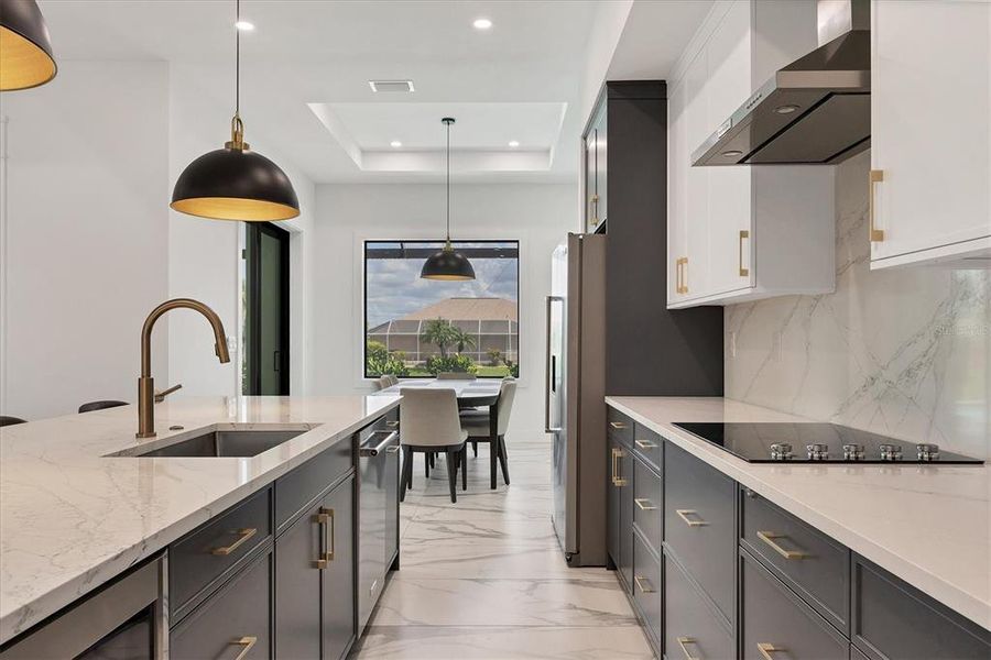 Furnished interior view inside a new home in , Rotonda West (Image 8).
