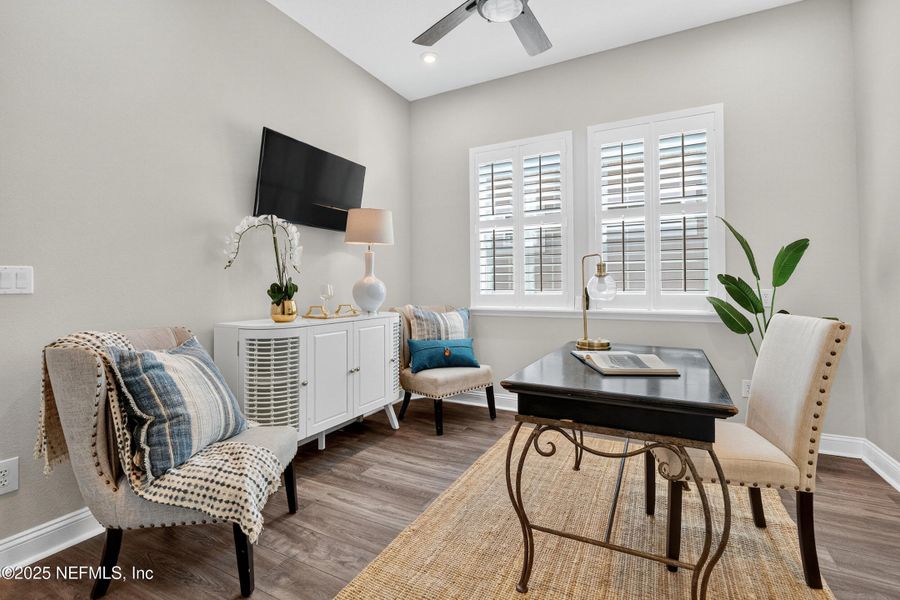 Furnished interior view inside a new home in , St. Johns (Image 17). Furnished interior view inside a new home in , St. Johns (Image 17).