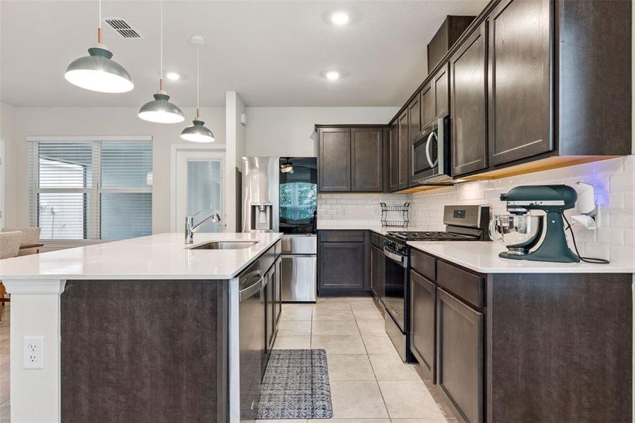 Furnished interior view inside a new home in , Apopka (Image 6).
