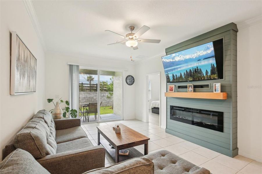 Living area. Living area.