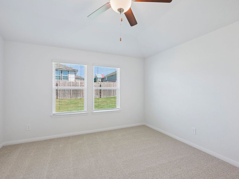 Spacious, unfurnished interior of a new home in Creekfall, Burnet (Image 10).