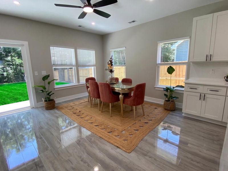 Furnished interior view inside a new home in , North Charleston (Image 9).