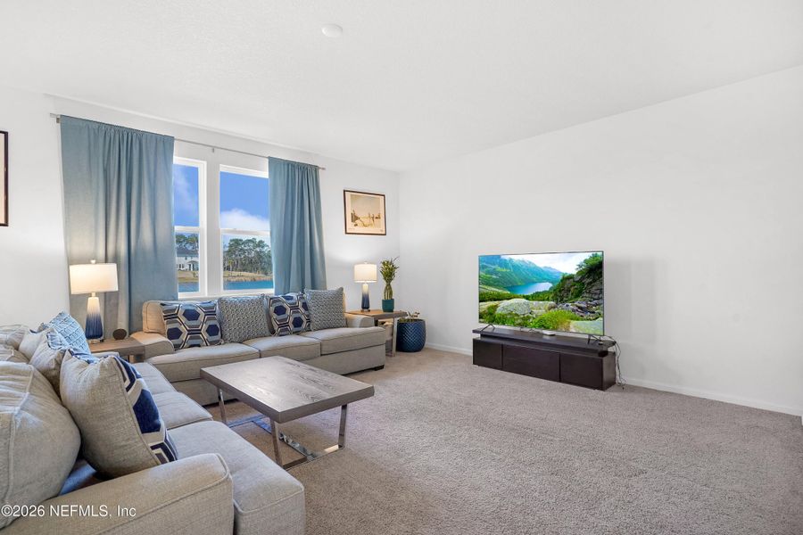 Furnished interior view inside a new home in , St. Augustine (Image 16).