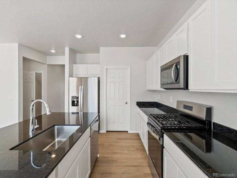 Furnished interior view inside a new home in Revere at Johnstown, Johnstown (Image 7). Furnished interior view inside a new home in Revere at Johnstown, Johnstown (Image 7).