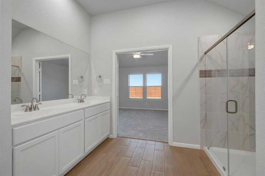Furnished interior view inside a new home in Verandah, Royse City (Image 6).