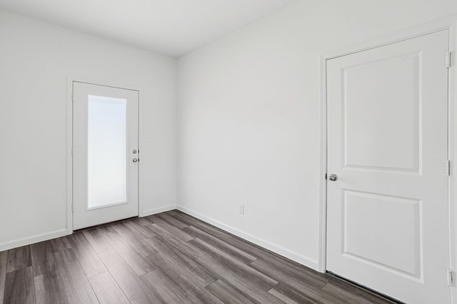 Representative unfurnished interior of a home built from the Enterprise by Starlight Homes in Eagles Landing, Elgin (Image 18). Representative unfurnished interior of a home built from the Enterprise by Starlight Homes in Eagles Landing, Elgin (Image 18).