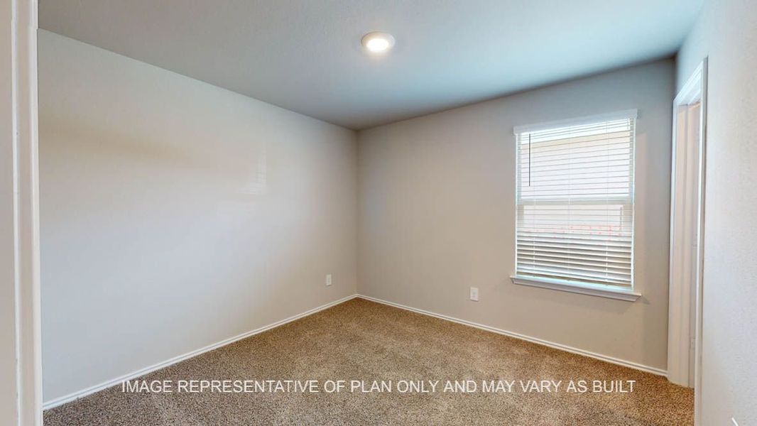 Representative unfurnished interior of a home built from the Fargo by D.R. Horton in Mesa Ridge, Temple (Image 20).