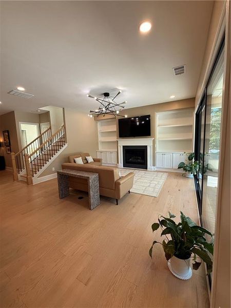 Furnished interior view inside a new home in , Cumming (Image 17).