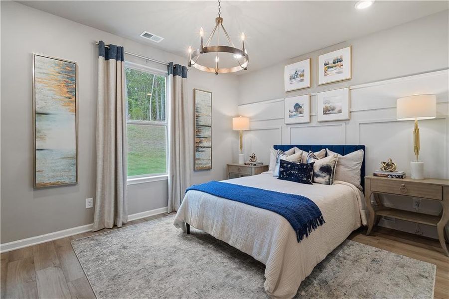 Furnished interior view inside a new home in Riverbend Overlook, Fayetteville (Image 33).