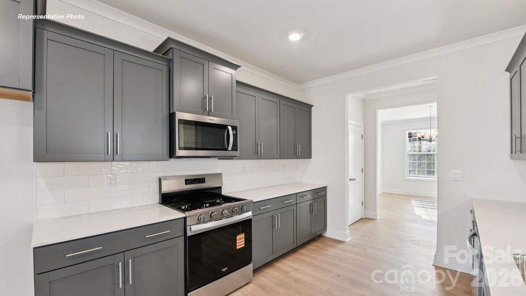 Furnished interior view inside a new home in Oak Grove Hill, Huntersville (Image 13).