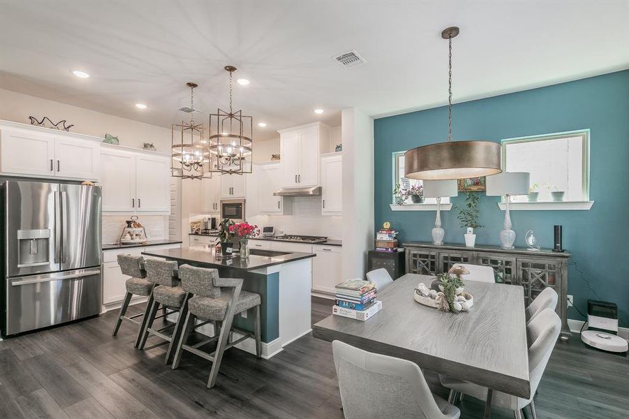 Furnished interior view inside a new home in , Arlington (Image 8).