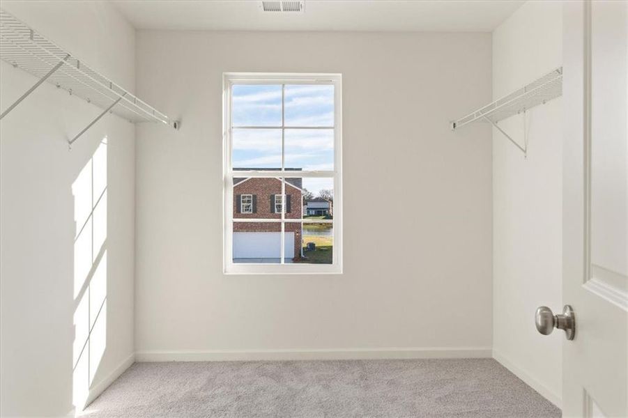 Spacious, unfurnished interior of a new home in The Ridge at Twin Rivers, Covington (Image 21). Spacious, unfurnished interior of a new home in The Ridge at Twin Rivers, Covington (Image 21).