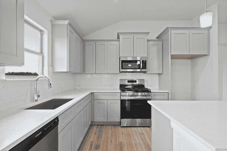 Furnished interior view inside a new home in , Angleton (Image 2).