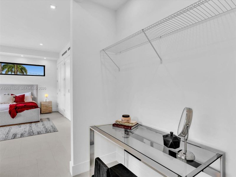 Furnished interior view inside a new home in , Dania Beach (Image 87).