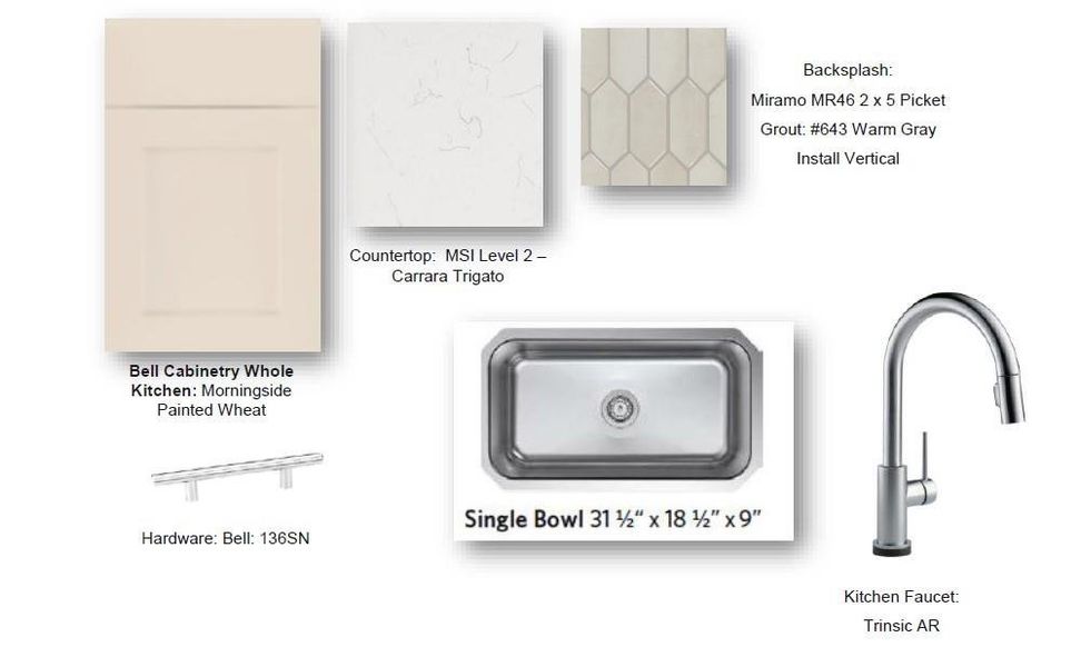 Sample of building materials used in homes in Ward's Crossing Townhomes, Johns Creek (Image 31). Sample of building materials used in homes in Ward's Crossing Townhomes, Johns Creek (Image 31).