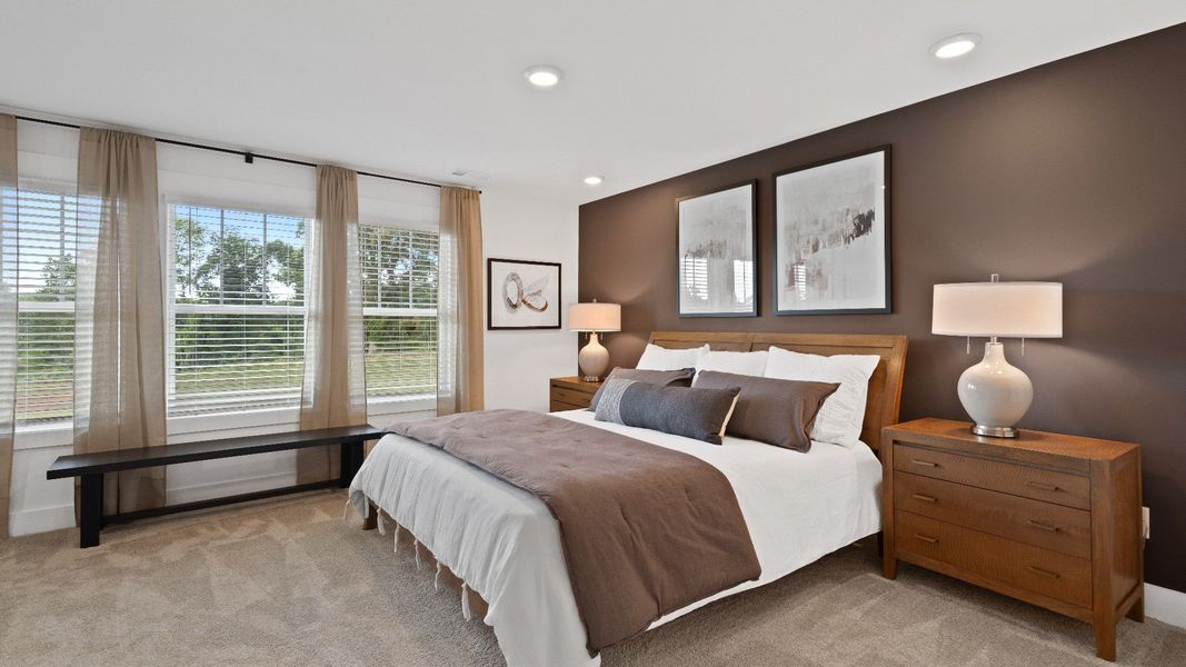 Owner's Suite of the Rochester Design by DRB Homes