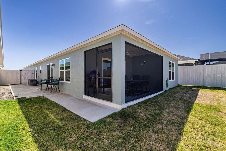 Exterior details and patio area of a home in , The Villages (Image 24).