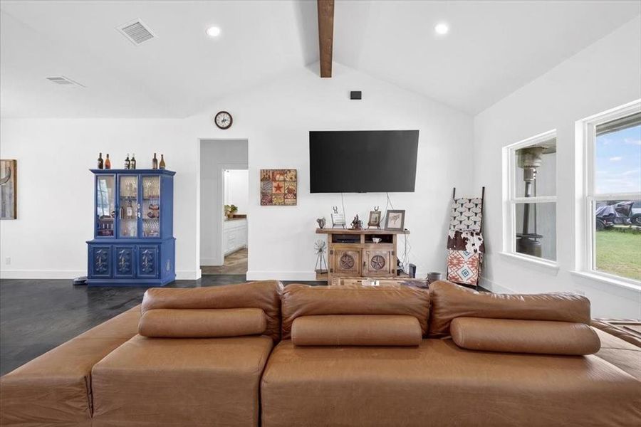 Furnished interior view inside a new home in , Poolville (Image 9).