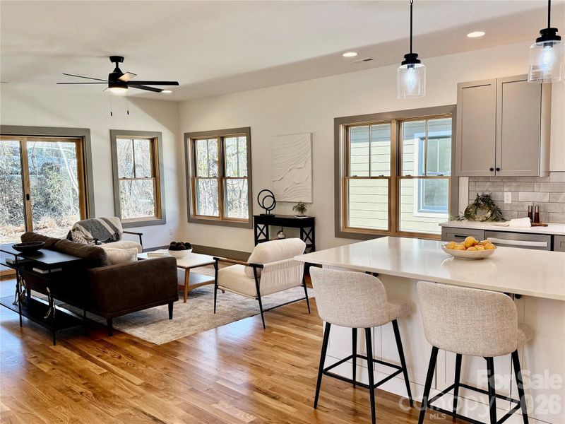 Furnished interior view inside a new home in , Brevard (Image 4).