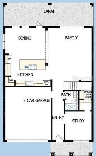 2D floor plan layout of this home in South Tampa - Urban Collection, Tampa, FL (Image 3). 2D floor plan layout of this home in South Tampa - Urban Collection, Tampa, FL (Image 3).