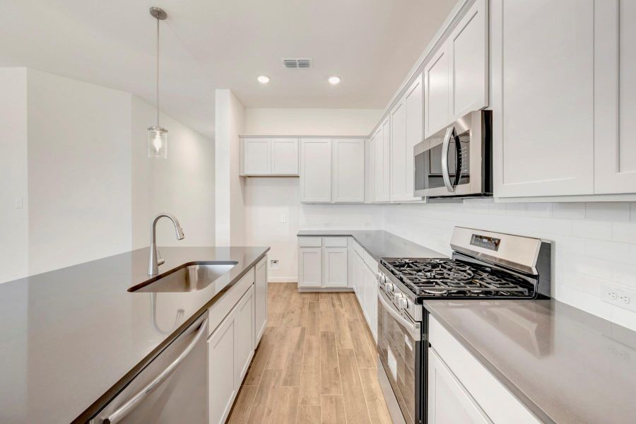 Furnished interior view inside a new home in Austin Point, Richmond (Image 11).