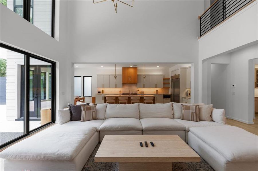 Furnished interior view inside a new home in , Atlanta (Image 31).