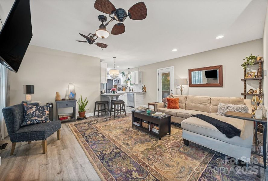 Furnished interior view inside a new home in , Clover (Image 13).