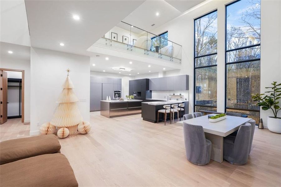 Furnished interior view inside a new home in , Roswell (Image 41). Furnished interior view inside a new home in , Roswell (Image 41).