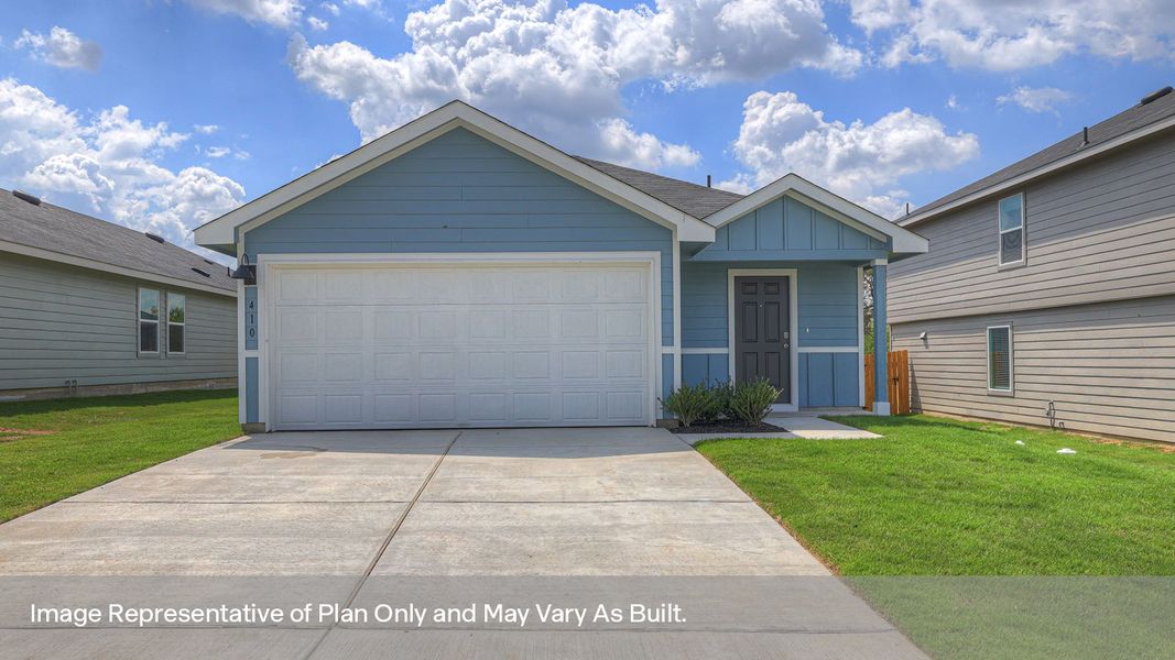 Front exterior of a home in the Sunset Oaks community, located in Maxwell, TX (Image 17).