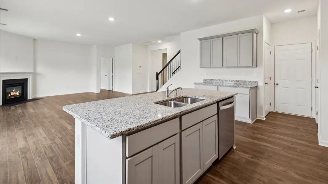 Furnished interior view inside a new home in Catlett Cove, Knoxville (Image 4).