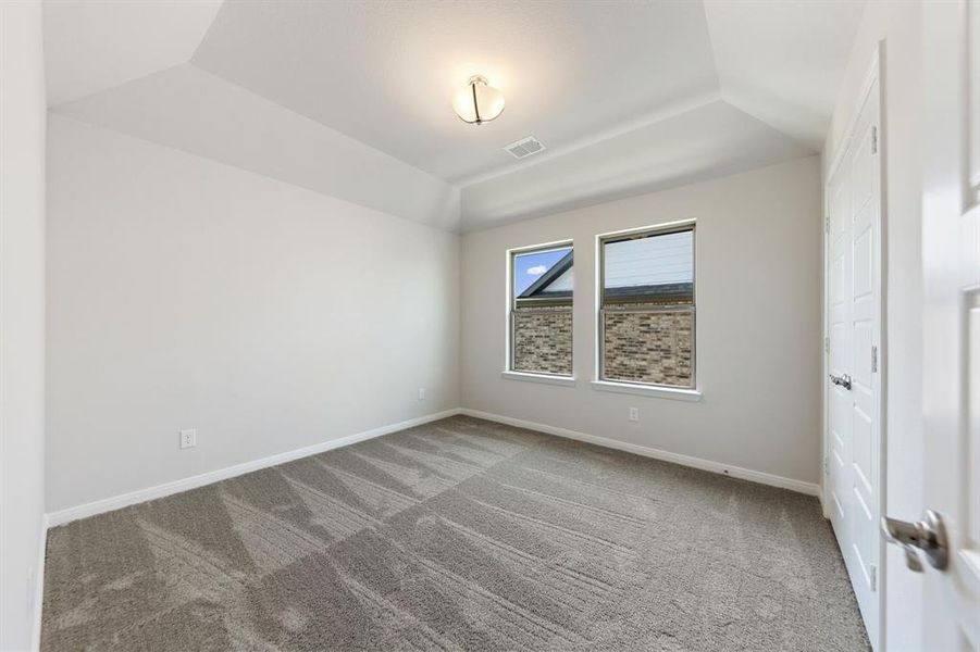 Our 3207 floor plan offers several nicely sized secondary bedrooms.
