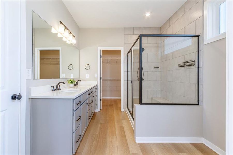 Furnished interior view inside a new home in Sweetbay Farm, Lawrenceville (Image 39).