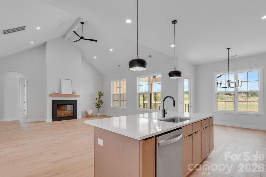 Furnished interior view inside a new home in , Lincolnton (Image 13). Furnished interior view inside a new home in , Lincolnton (Image 13).