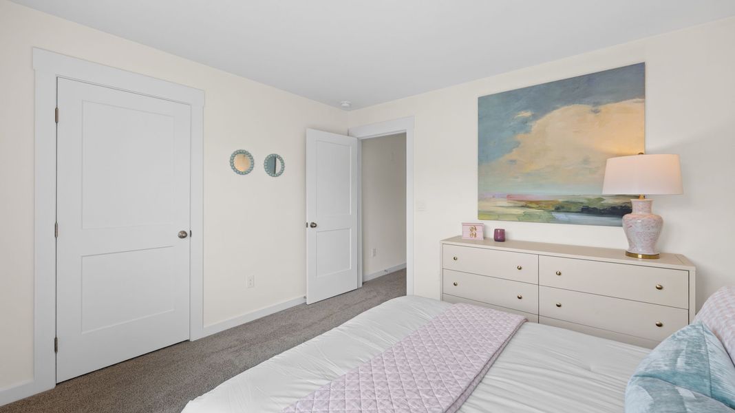 Furnished interior view inside a new home in Lone Oaks Farm, Cleveland (Image 40).