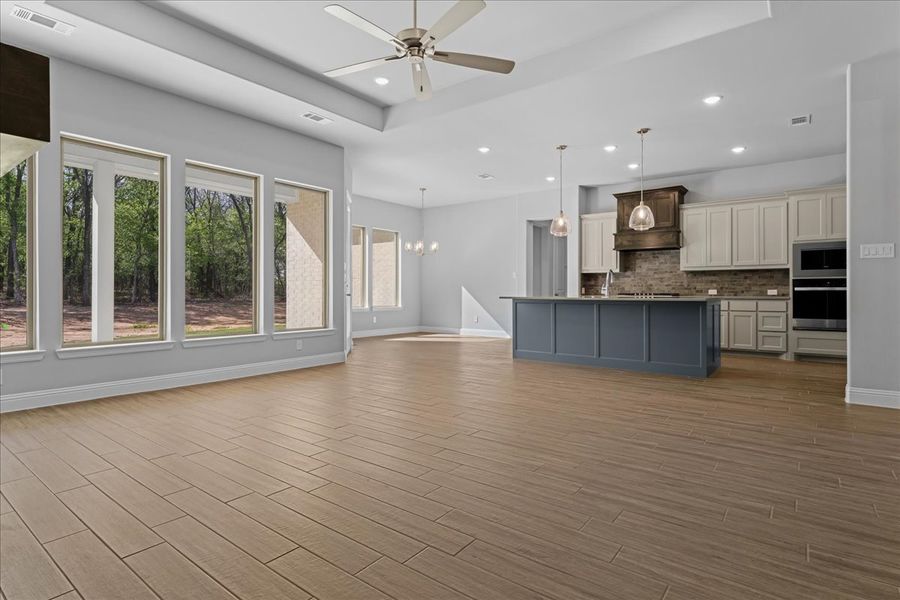 Spacious, unfurnished interior of a new home in Spring Valley Ranch, Paradise (Image 32).