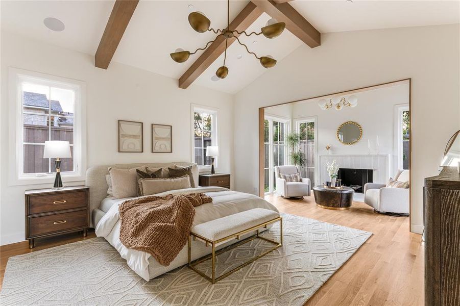 Furnished interior view inside a new home in , Dallas (Image 10). Furnished interior view inside a new home in , Dallas (Image 10).