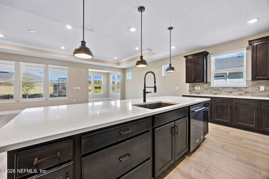 Furnished interior view inside a new home in , Yulee (Image 16).