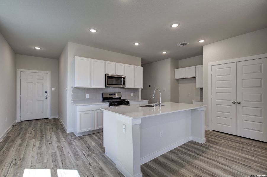 Furnished interior view inside a new home in Park Place, New Braunfels (Image 6).