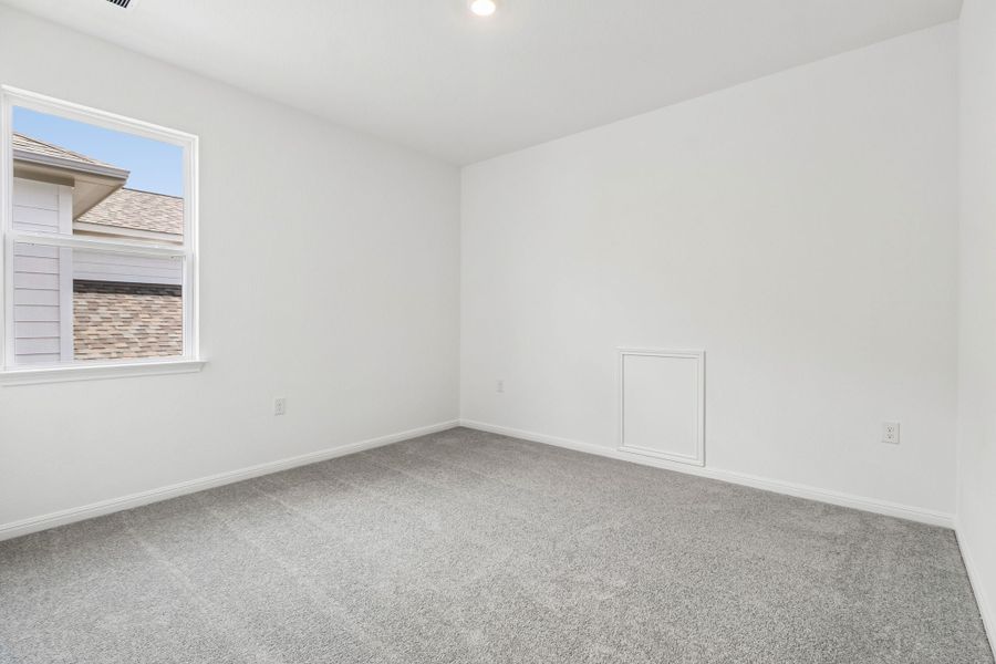Representative unfurnished interior of a home built from the Duval by Taylor Morrison in Easton Park, Austin (Image 34). Representative unfurnished interior of a home built from the Duval by Taylor Morrison in Easton Park, Austin (Image 34).