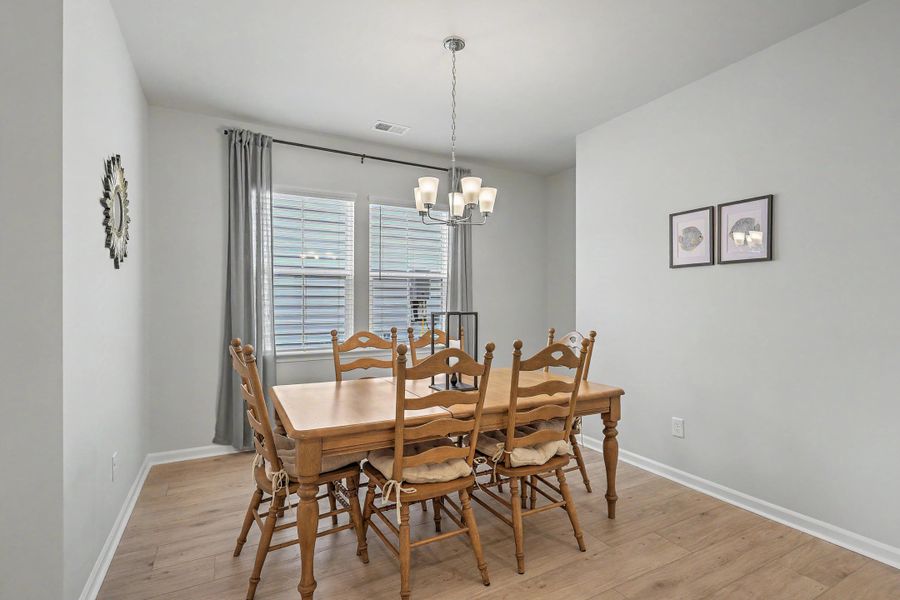Furnished interior view inside a new home in Limehouse Farms, Summerville (Image 13).