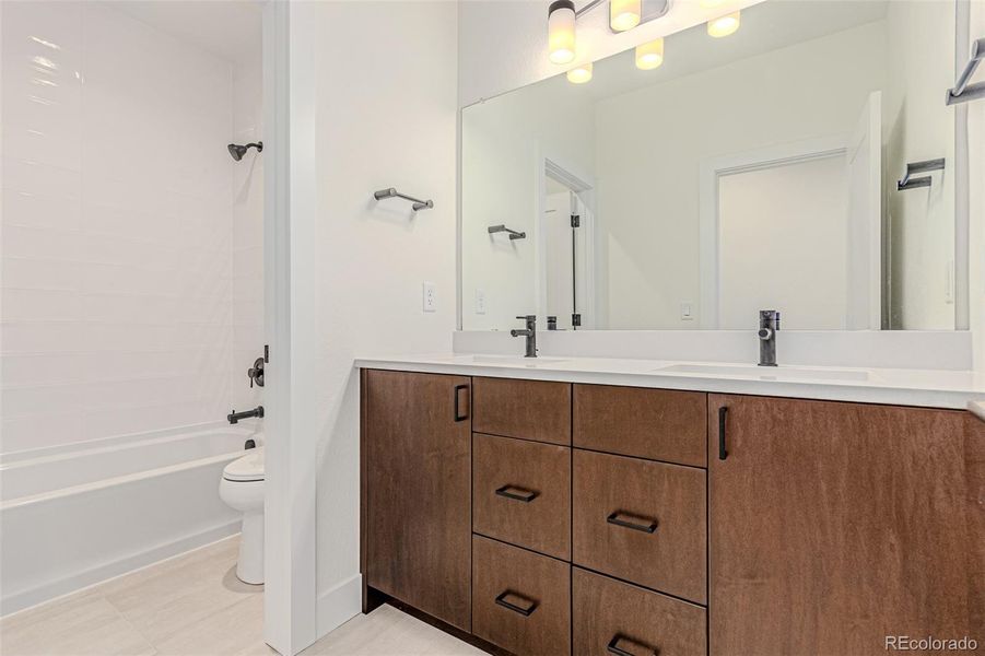 Furnished interior view inside a new home in West Grange, Longmont (Image 9).