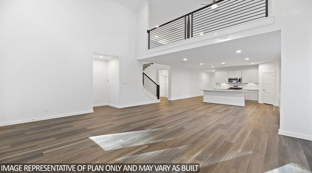 Spacious, unfurnished interior of a new home in Hills of Westlake, Conroe (Image 11).