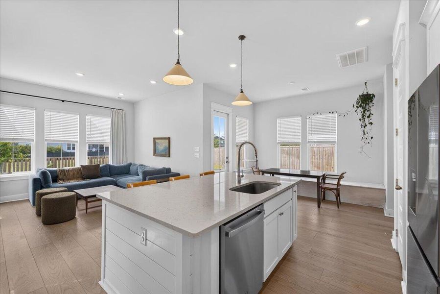 Furnished interior view inside a new home in Carnes Crossroads, Summerville (Image 31).