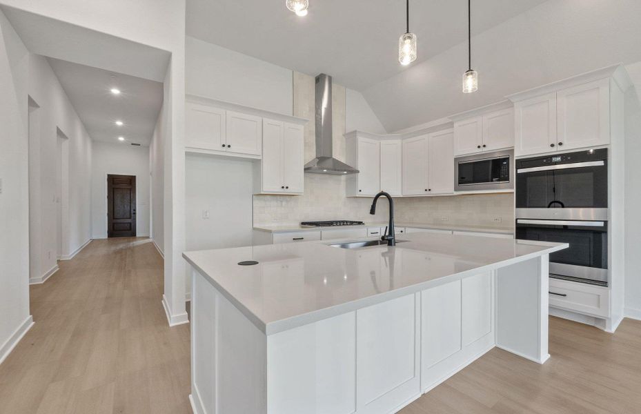 Furnished interior view inside a new home in Kuempel Estates, Pflugerville (Image 18). Furnished interior view inside a new home in Kuempel Estates, Pflugerville (Image 18).