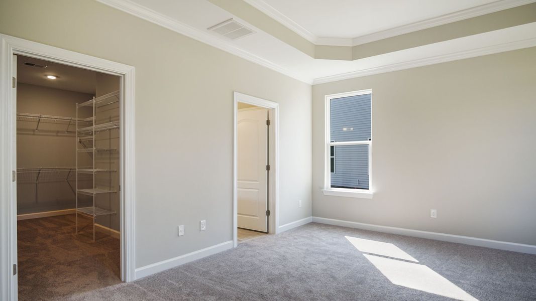 Representative unfurnished interior of a home built from the The Oceanside by Chesapeake Homes in Bridgewater - Shorehaven Village, Little River (Image 16).