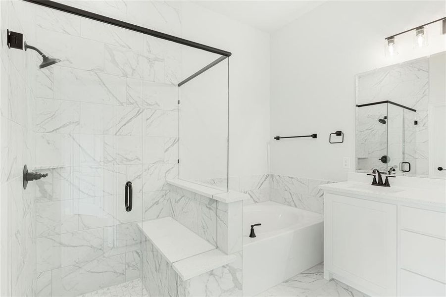 Furnished interior view inside a new home in Grand Heritage, Lavon (Image 12).