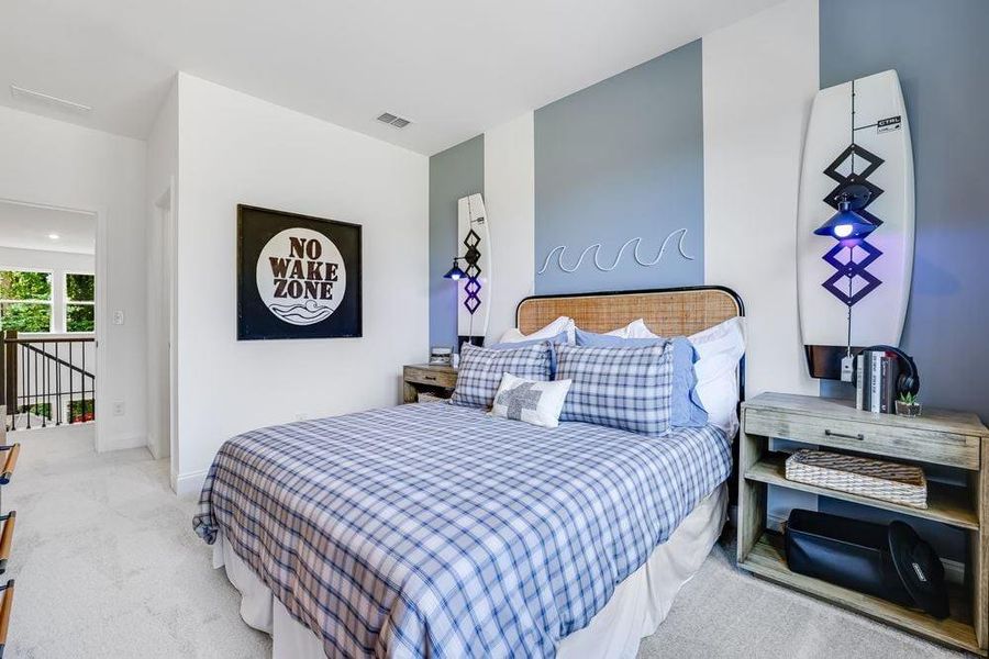 Furnished interior view inside a new home in Reserve at Hickory Walk, Kennesaw (Image 17).