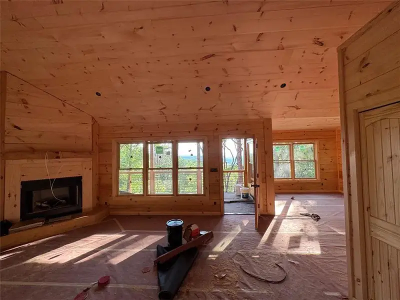 In-progress construction of a new home in , Blue Ridge, GA (Image 6). In-progress construction of a new home in , Blue Ridge, GA (Image 6).